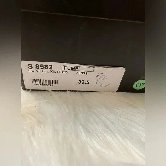 RODO LEATHER HEELS MADE IN ITALY NIB SIZE 9.5